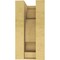 Ekena Millwork 5"W x 5"D x 10"H Wide Alma Rough Cedar Woodgrain TimberThane Corbel, Primed Tan CORUR05X05X10ALMRCPR - alternate 3